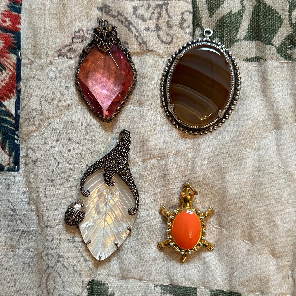 Assorted Vintage Style Pendants